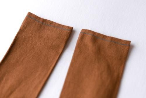 Socks Plain Caramel