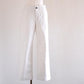 Cotton Straight Pants Off White