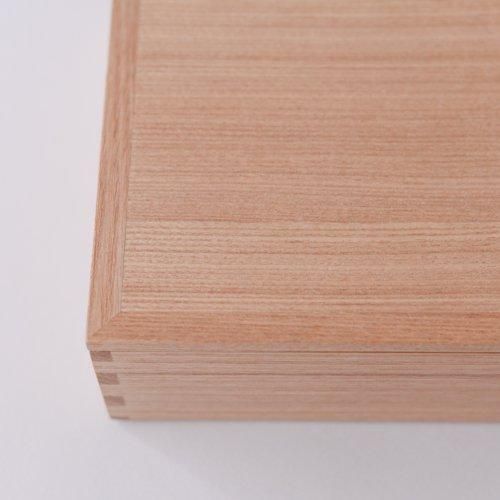 白木の一段重箱