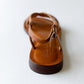 Brown leather sandals
