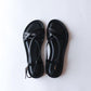 Leather Sandals Black