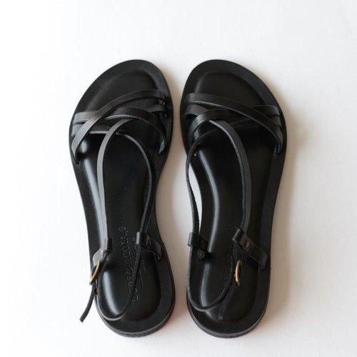 Leather Sandals Black