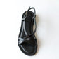 Leather Sandals Black