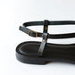 Leather Sandals Black