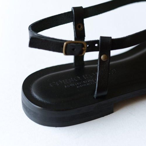 Leather Sandals Black