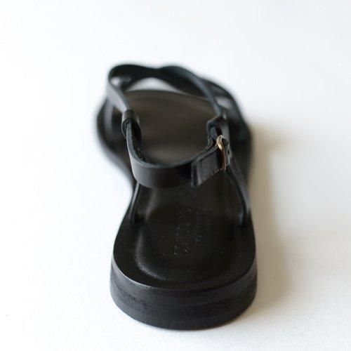 Leather Sandals Black