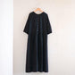 Recycled Cotton Cupra 2-Way Dress Black