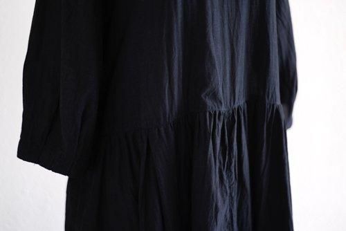 Recycled Cotton Cupra 2-Way Dress Black