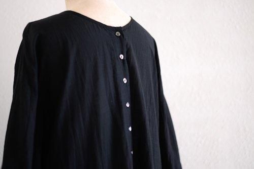 Recycled Cotton Cupra 2-Way Dress Black