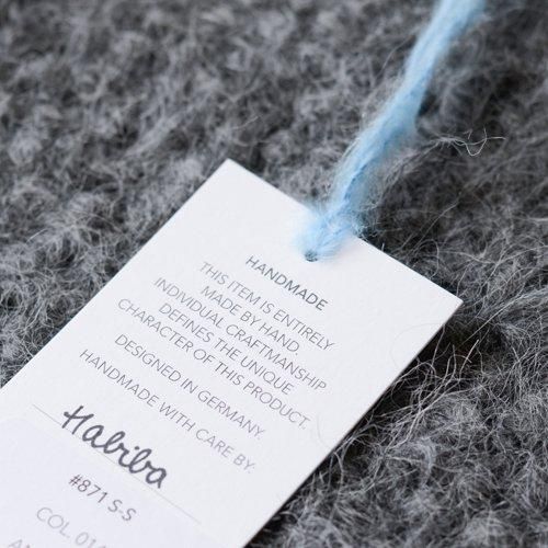 Suri Alpaca Wool Triangle Scarf, Charcoal Gray