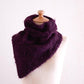 Suri Alpaca Wool Triangle Scarf Bordeaux