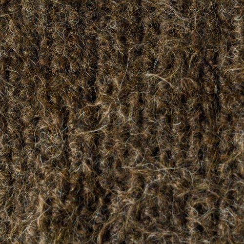 Suri Alpaca Wool Triangle Scarf Brown