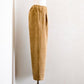 Corduroy wide pants Beige