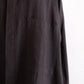 Wool linen cotton jumper skirt, Dark Brown