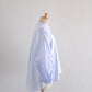 Cotton stand-collar blouse Blue Stripe B