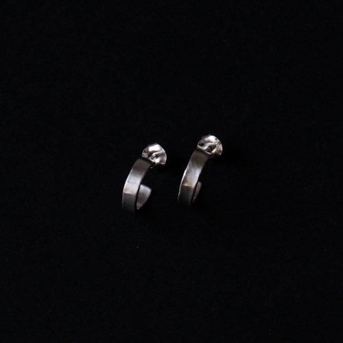 Hoop Bretagna Silver Earrings