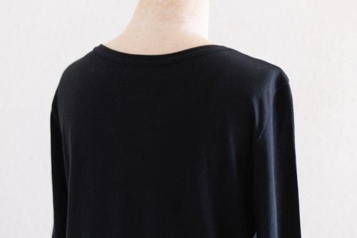 Supima Cotton Long Sleeve T-Shirt Black