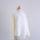 Cotton Embroidered Round Collar Shirt Yellow