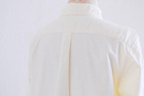 Cotton Embroidered Round Collar Shirt Yellow