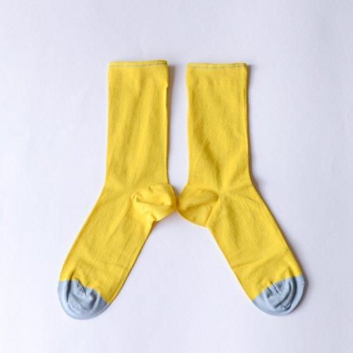Socks Plain Sulfur
