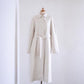 Cotton Hemp Grain Coat in Ivory