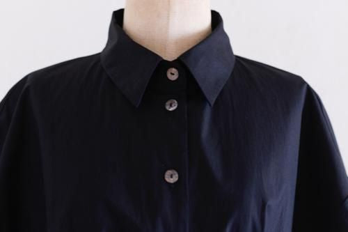 Cotton Short Sleeve Jumpsuit Black