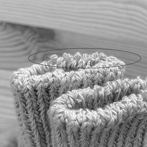 Organic Cotton Low Gauge Socks, Natural