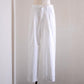 Organic Cotton Tapered Pants Off White
