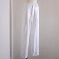 Organic Cotton Tapered Pants Off White