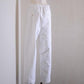 Organic Cotton Tapered Pants Off White