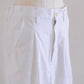 Organic Cotton Tapered Pants Off White