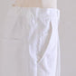 Organic Cotton Tapered Pants Off White