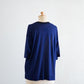 Soft cotton sheer pullover, Navy