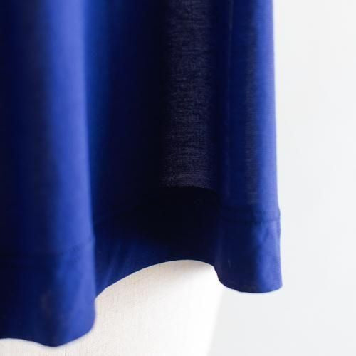 Soft cotton sheer pullover, Navy