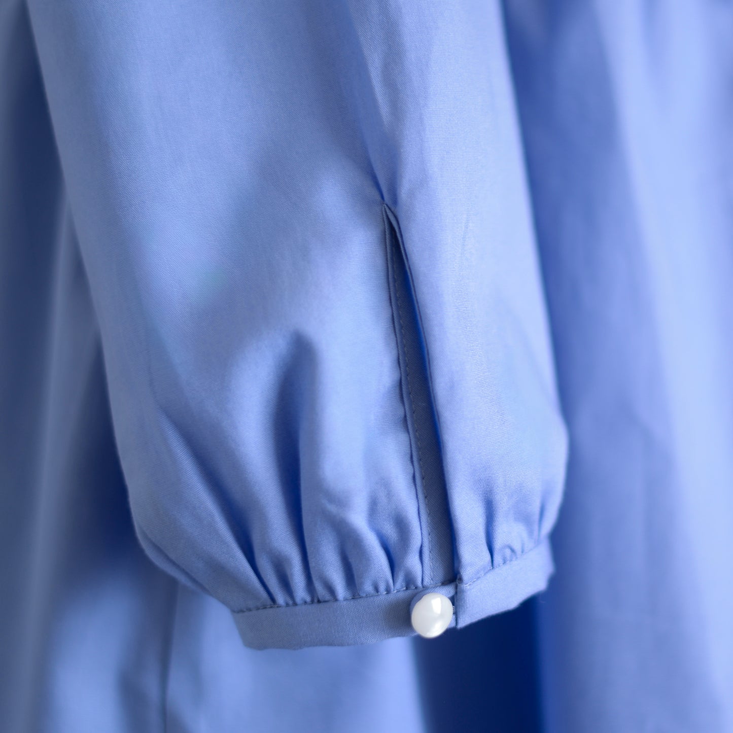 Shawl Collar Cache-Coeur Dress Sky Blue