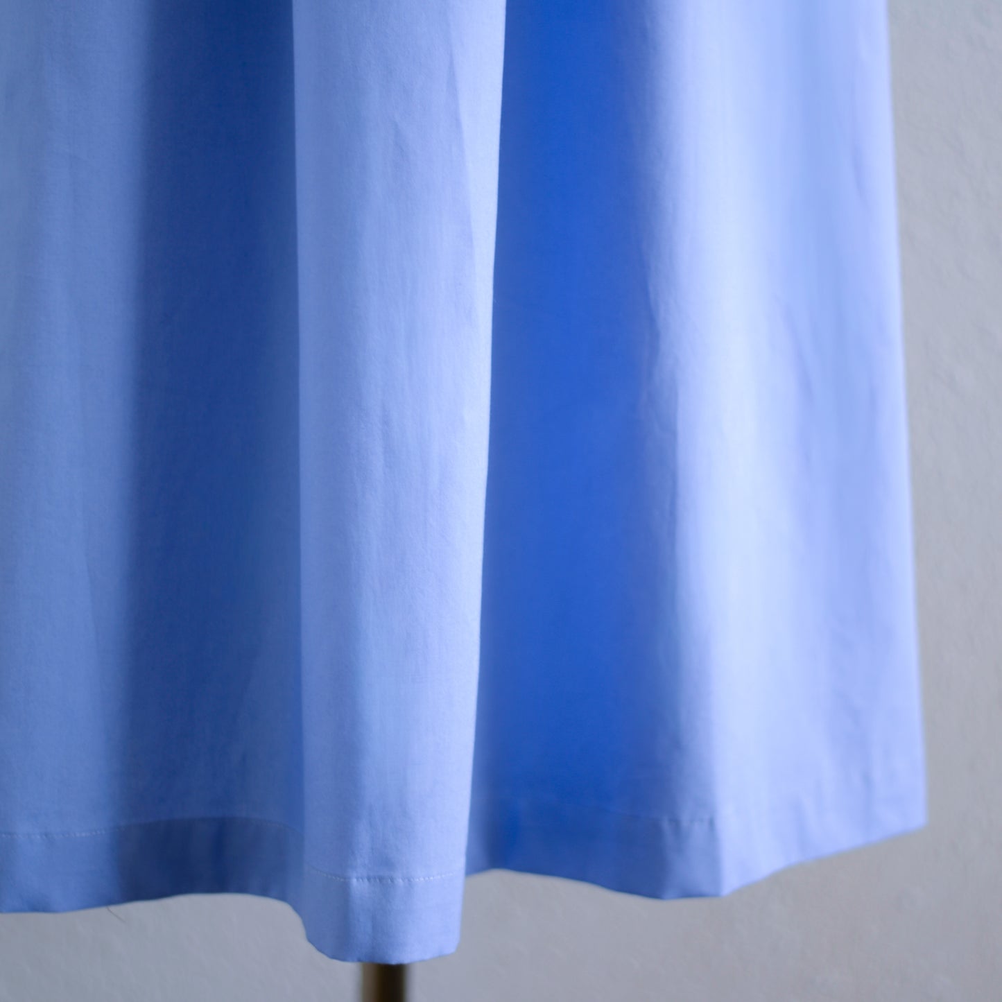 Shawl Collar Cache-Coeur Dress Sky Blue