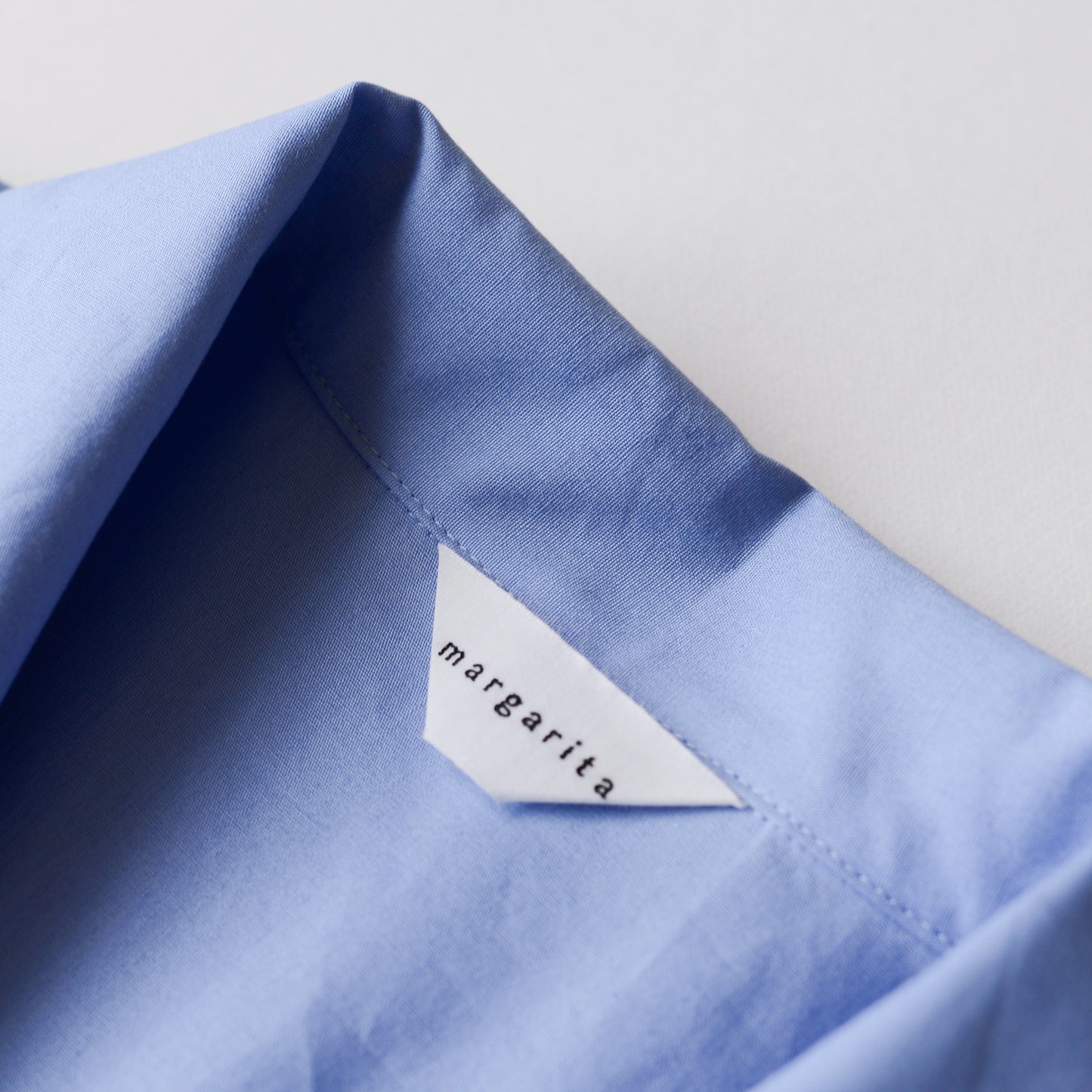 Shawl Collar Cache-Coeur Dress Sky Blue