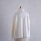 Australian Wool Turtleneck Off White