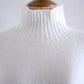 Australian Wool Turtleneck Off White