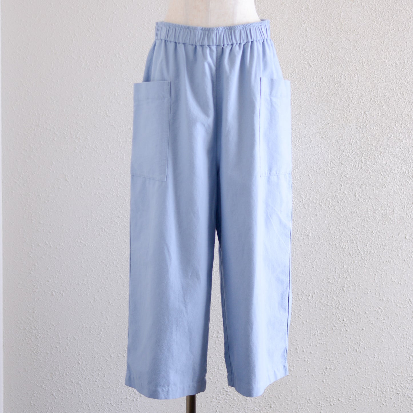 Cotton Side Pocket Pants Sax