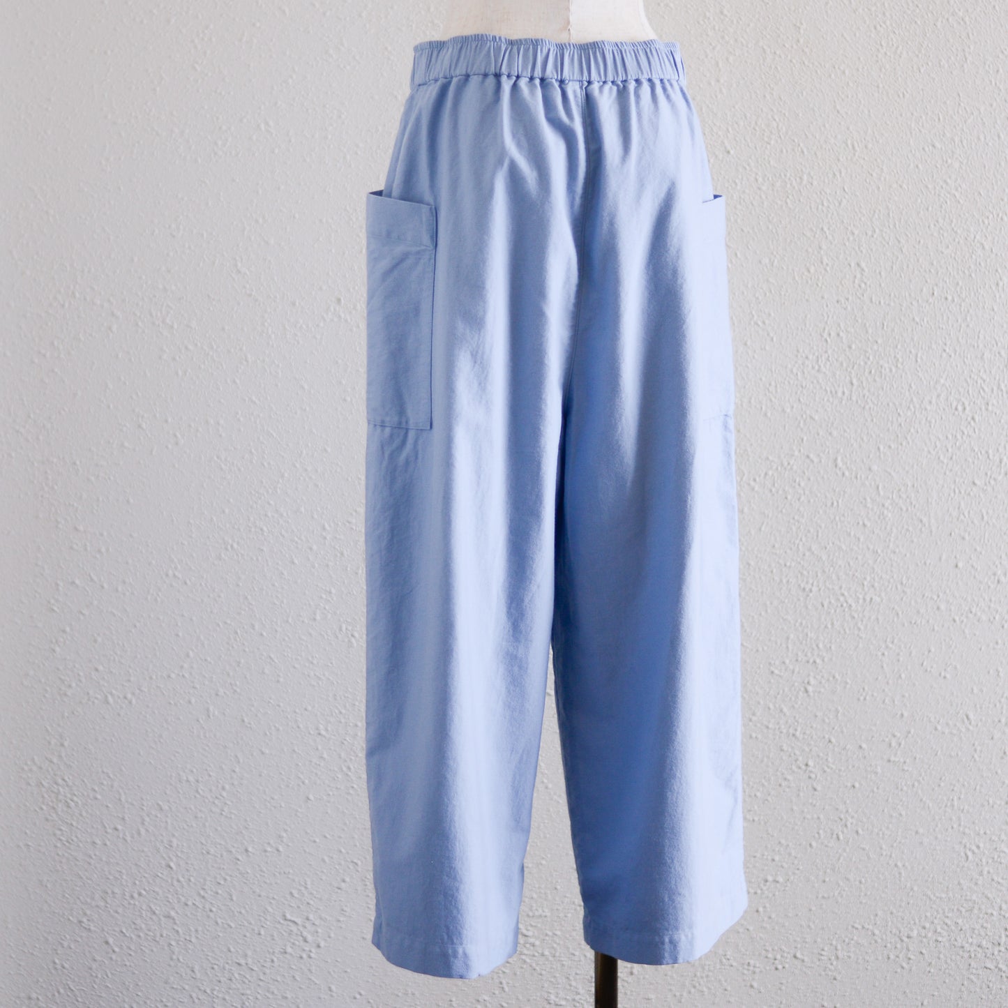 Cotton Side Pocket Pants Sax
