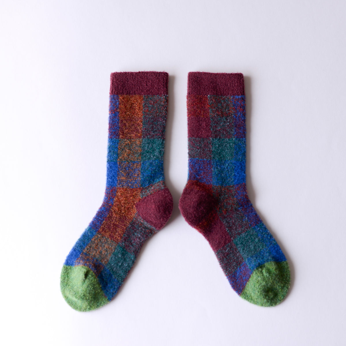 Mousse Checks Socks