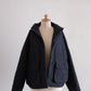 Cotton Quilted Reversible Jacket Black
