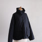 Cotton Quilted Reversible Jacket Black