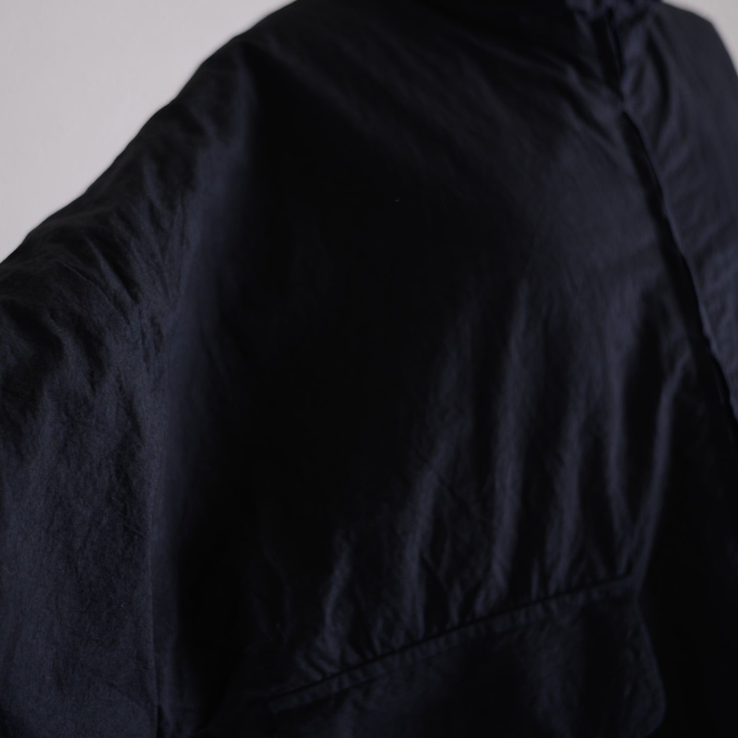 Cotton Quilted Reversible Jacket Black