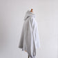 Cotton fleece hoodie Gray