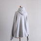 Cotton fleece hoodie Gray