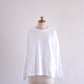 コットンローポケットTシャツ Off White
