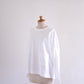 コットンローポケットTシャツ Off White