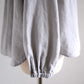 リネンタックカラーブラウス Light Gray